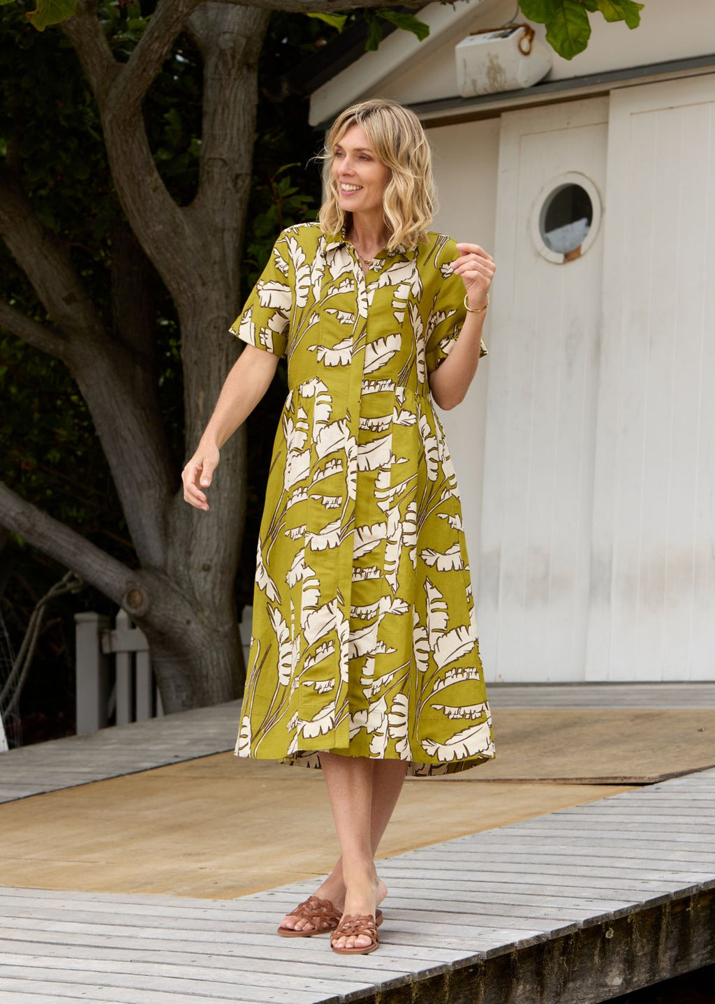 GISELLE SHIRTDRESS - ANOUK PRINT