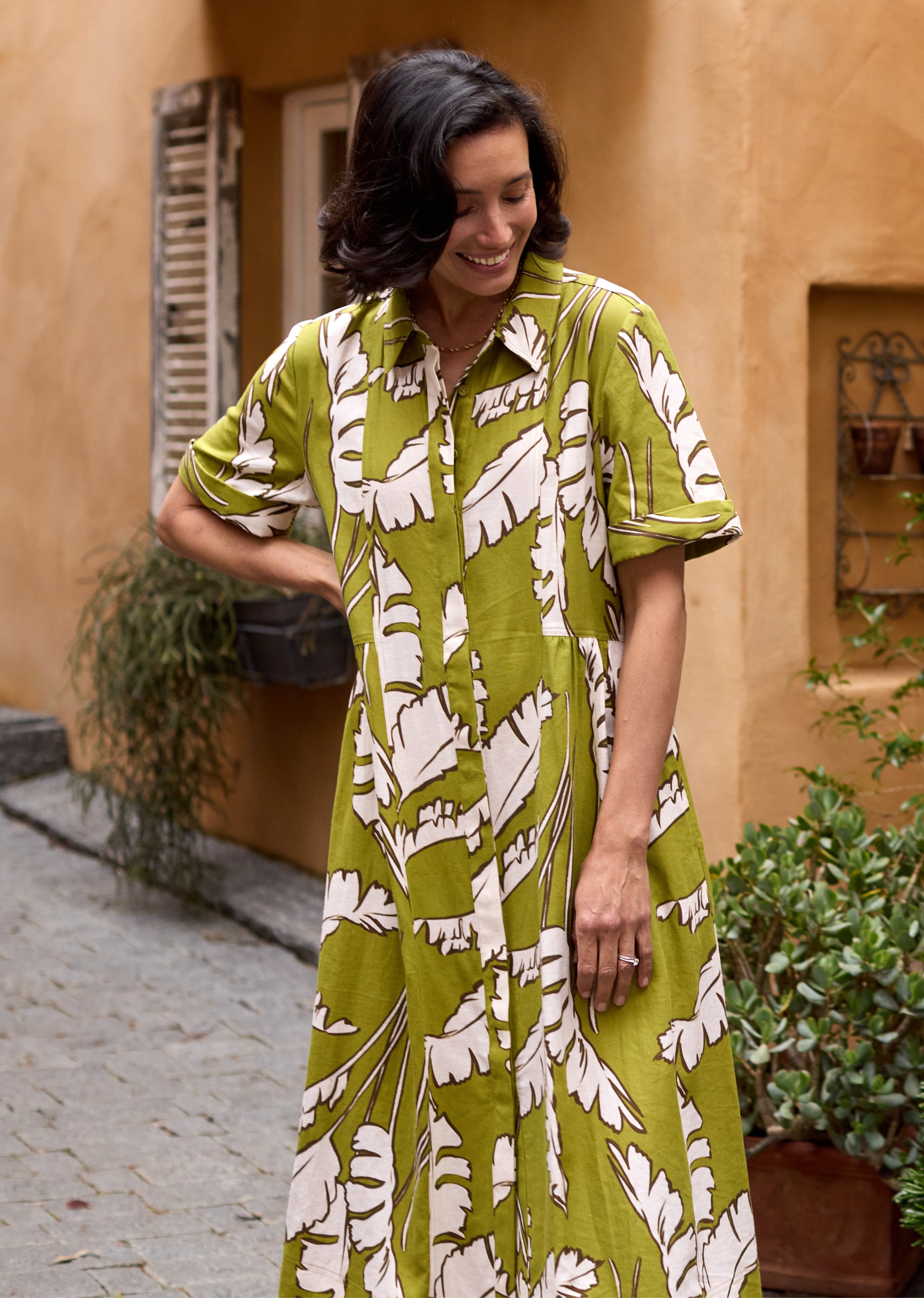 GISELLE SHIRTDRESS - ANOUK PRINT