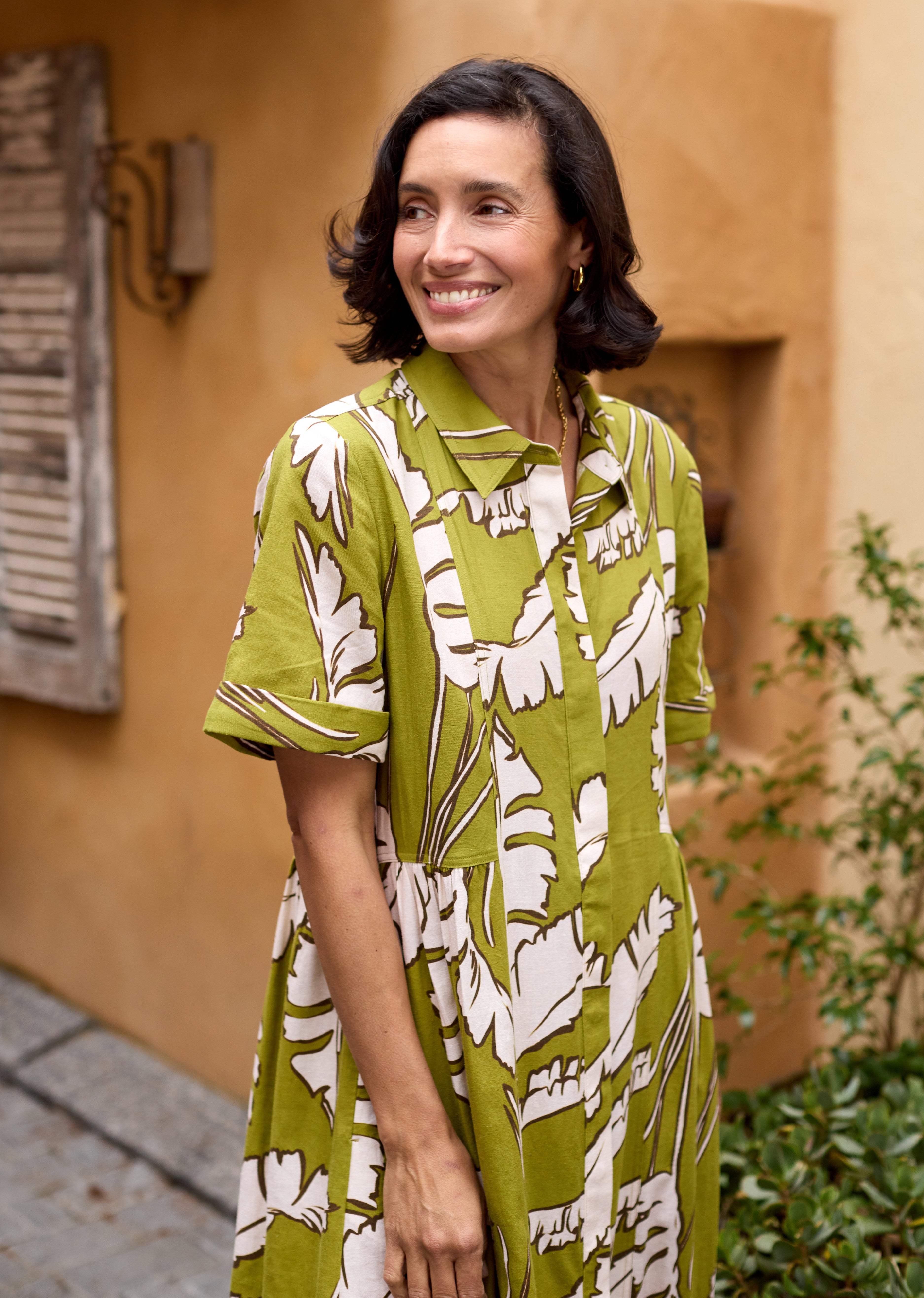 GISELLE SHIRTDRESS - ANOUK PRINT