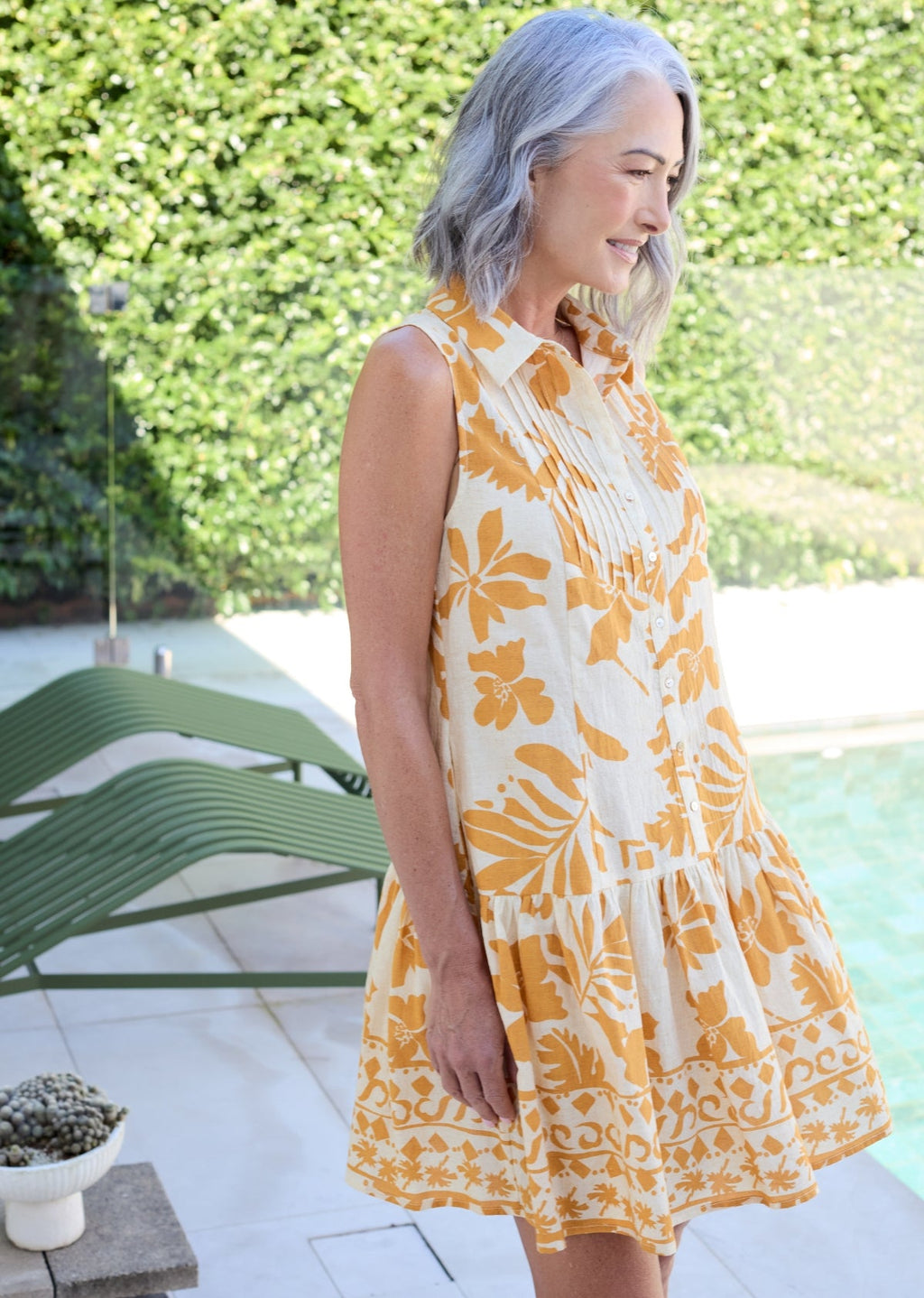 CORINNE MINI DRESS - ARIZONA PRINT