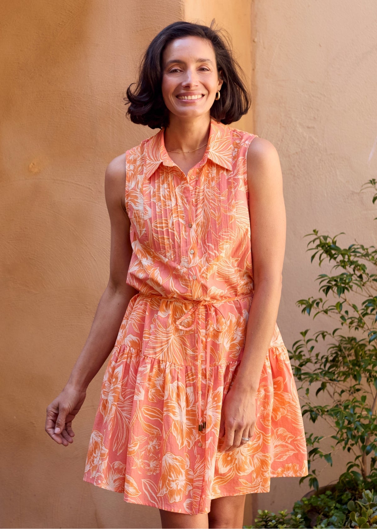 CORINNE MINI DRESS - AURELIA PRINT