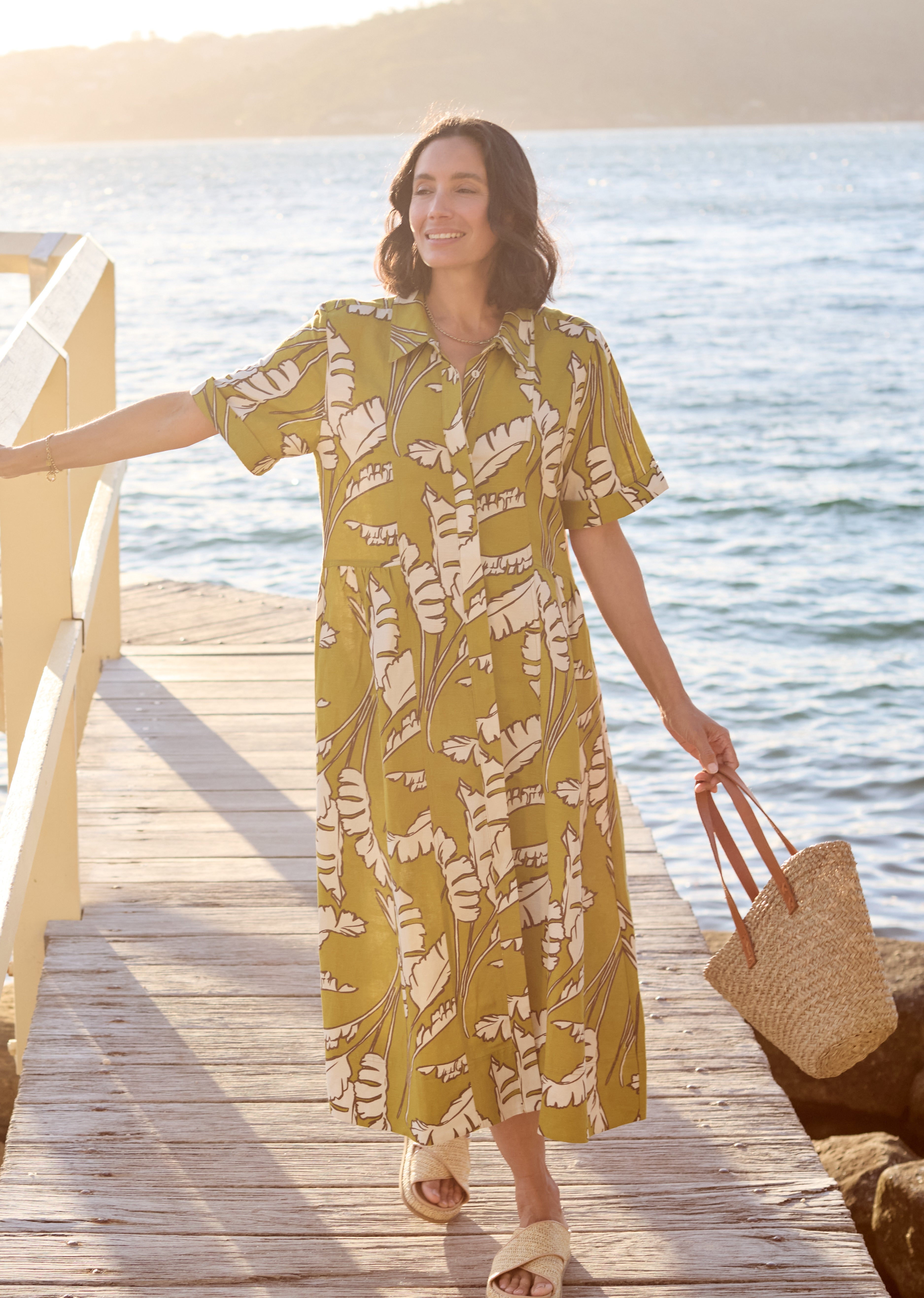 GISELLE SHIRTDRESS - ANOUK PRINT