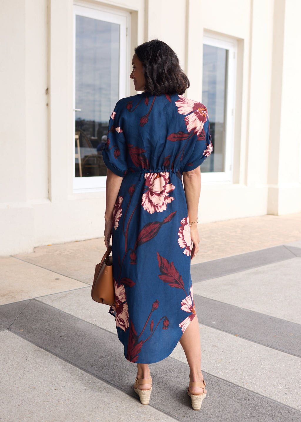 CHLOE MIDI DRESS - ARABELLA PRINT