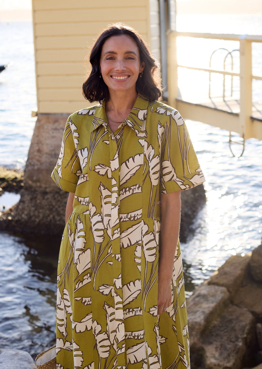 GISELLE SHIRTDRESS - ANOUK PRINT