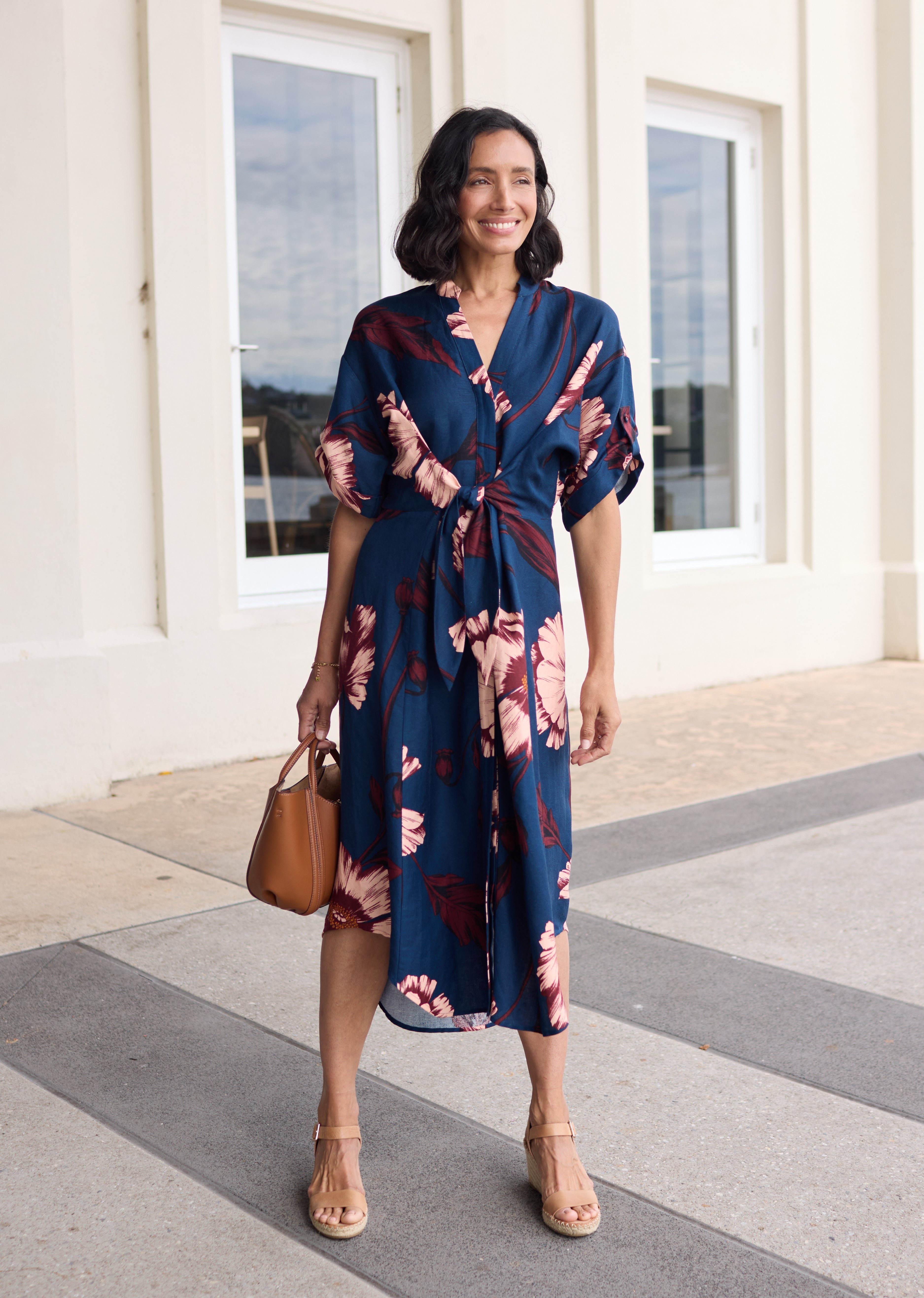 CHLOE MIDI DRESS - ARABELLA PRINT